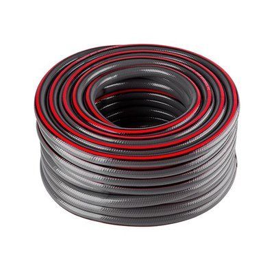 Шланг для воды 4-х слойный 3/4", 30м, армированный PVC STORM INTERTOOL GE-4163 GE-4163 фото