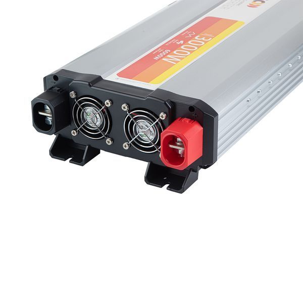 Преобраз. напряжения PULSO/ISU-3000/12V-220V/3000WLCD/USB-5VDC2.0A/син.волна/клеммы ISU-3000 фото