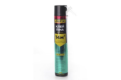 Клей-Піна ручна 14 м² UNIFIX 750мл 9075 фото