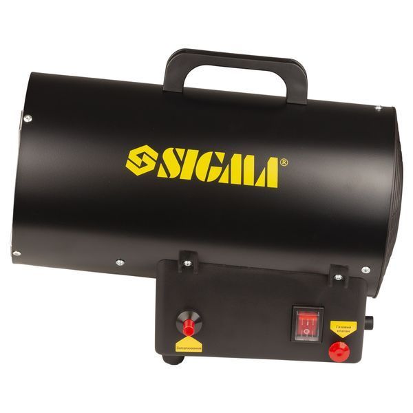 Газовая тепловая пушка прямого нагрева 17кВт 320м&sup3;/час SIGMA (5358631) 5358631 фото