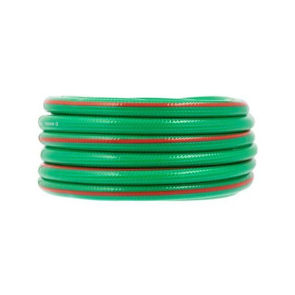 Шланг для води чотиришаровий, 1/2", 10 м, армований, PVC INTERTOOL GE-4101 GE-4101 фото
