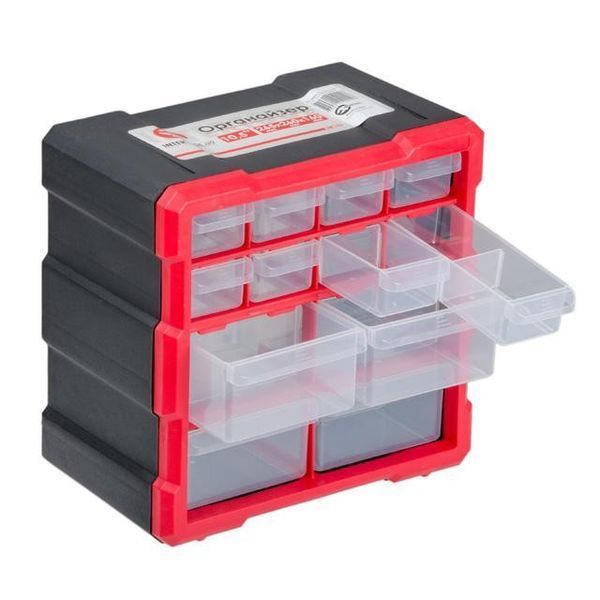 Органайзер 12 ячеек, 10.5" 265*260*160 мм INTERTOOL BX-4024 BX-4024 фото