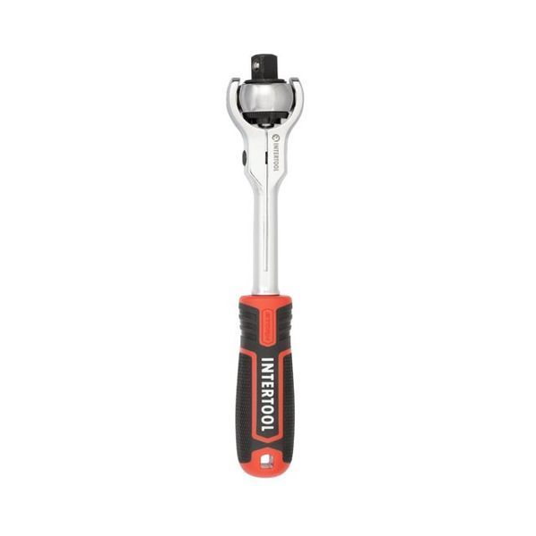Рукоятка з храповим механізмом поворотна, 72 зуба 1/2 ", Cr-V STORM INTERTOOL ET-8009 ET-8009 фото