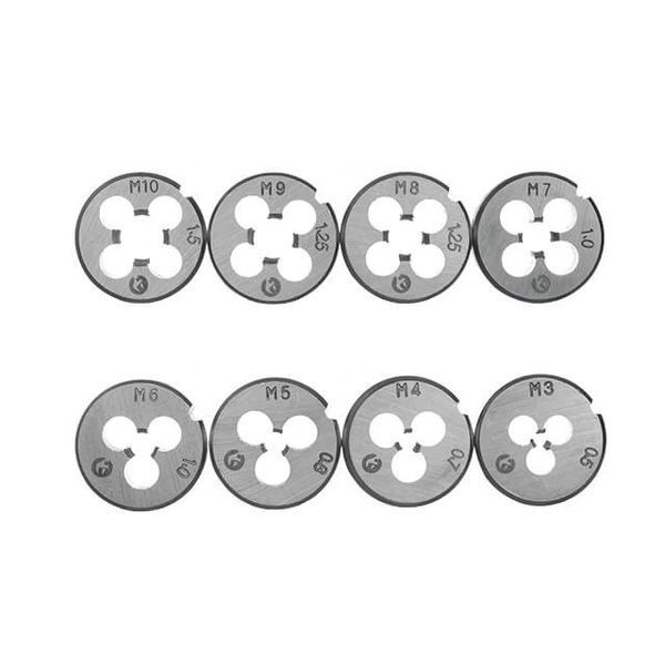Набор плашек M3-M12 и метчиков M3-M12, 20 ед. INTERTOOL SD-8020 SD-8020 фото