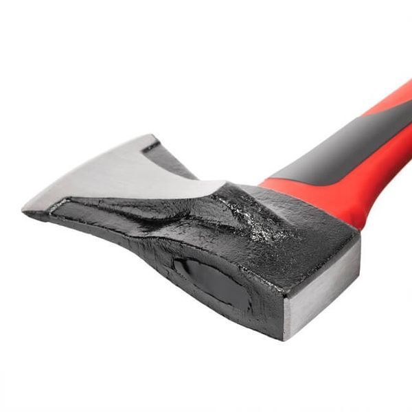 Колун кований 1000 г, ручка з фібергласу INTERTOOL HT-0274 HT-0274 фото