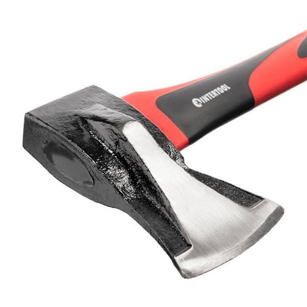 Колун кований 1000 г, ручка з фібергласу INTERTOOL HT-0274 HT-0274 фото