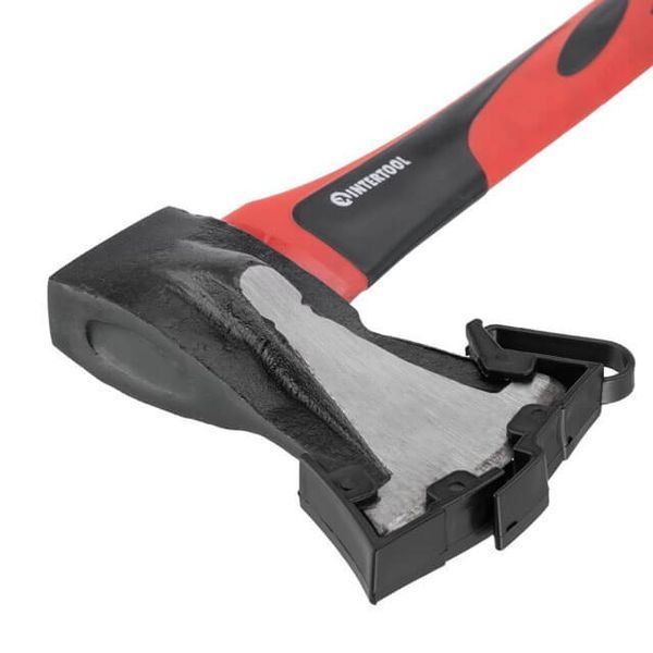 Колун кований 1000 г, ручка з фібергласу INTERTOOL HT-0274 HT-0274 фото