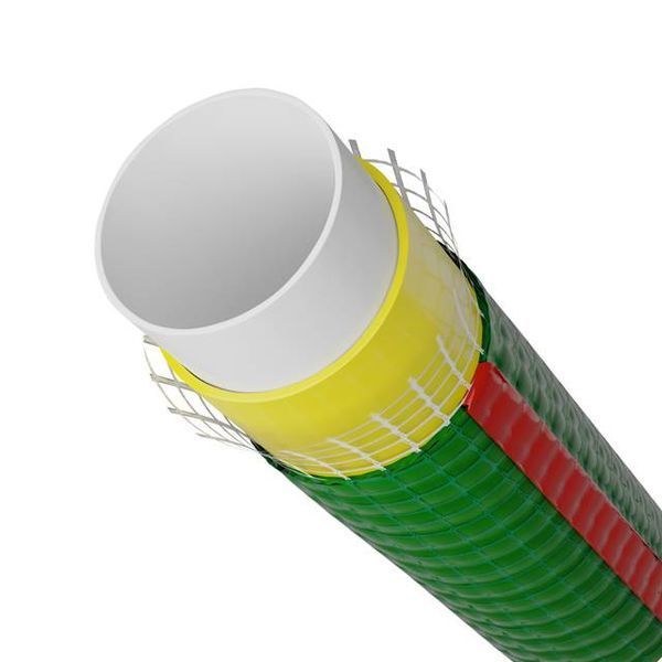 Шланг для води чотиришаровий, 1/2", 30 м, армований, PVC INTERTOOL GE-4105 GE-4105 фото