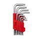Набор ключей Г-образных TORX 9шт, Т10-Т50, CrV, Small INTERTOOL HT-0607 HT-0607 фото 2