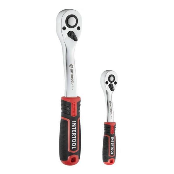 Набір інструментів 1/2 "& 1/4" 111 од., Cr-V INTERTOOL ET-8111 ET-8111 фото
