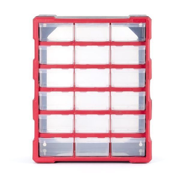 Органайзер 19" 475*380*160мм, 18 отделений INTERTOOL BX-4019 BX-4019 фото