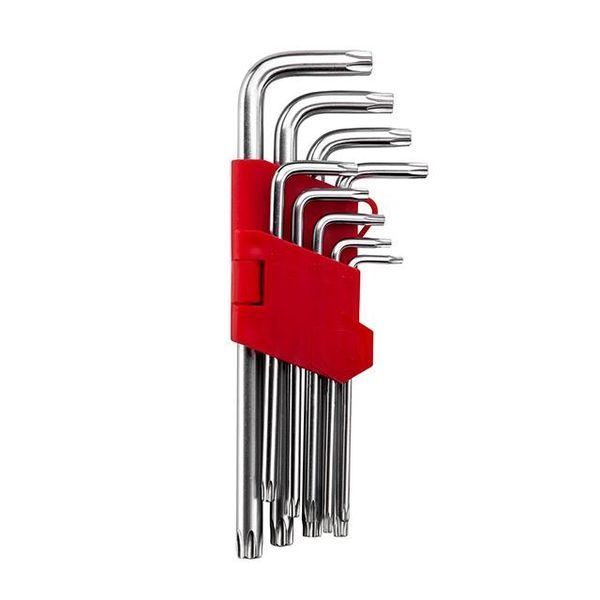 Набор ключей Г-образных TORX 9 шт, Т10-Т50, Cr-V, BIG INTERTOOL HT-0608 HT-0608 фото