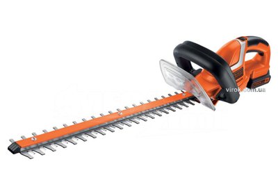 Кущоріз акумуляторний Black+Decker Li-Ion 18 В 2 Агод полотно 50 cм крок зубця 18 мм GTC18502PC-QW фото