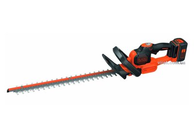 Кущоріз акумуляторний Black+Decker Li-Ion 36 В 2 Агод полотно 55 cм крок зубця 22 мм GTC36552PC-QW фото