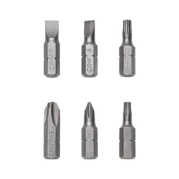 Отвертка реверсивная с комплектом насадок 7ед. INTERTOOL HT-0408 HT-0408 фото