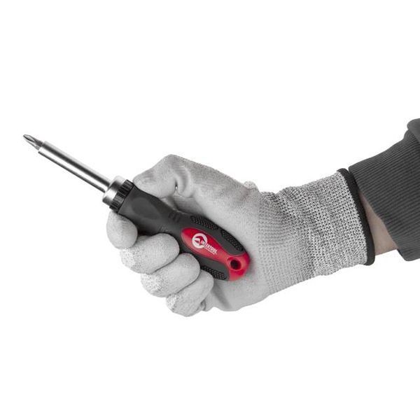 Отвертка реверсивная с комплектом насадок 7ед. INTERTOOL HT-0408 HT-0408 фото