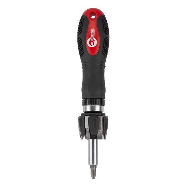 Отвертка реверсивная с комплектом насадок 7ед. INTERTOOL HT-0408 HT-0408 фото
