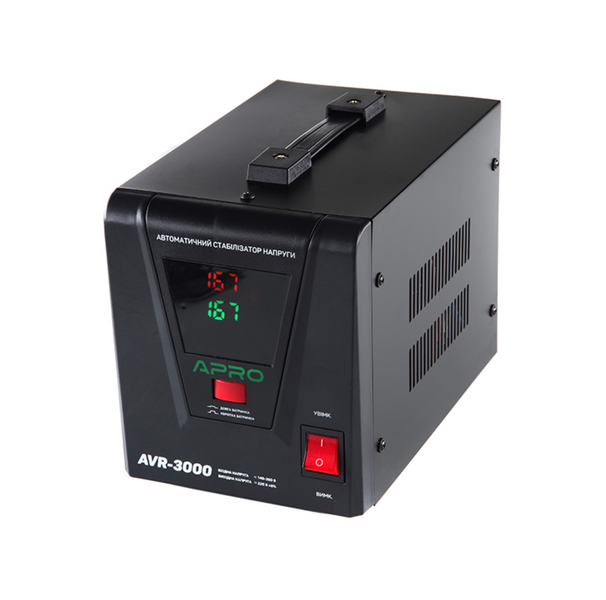 Стабилизатор напряжения релейный AVR-3000 APRO 852023 фото