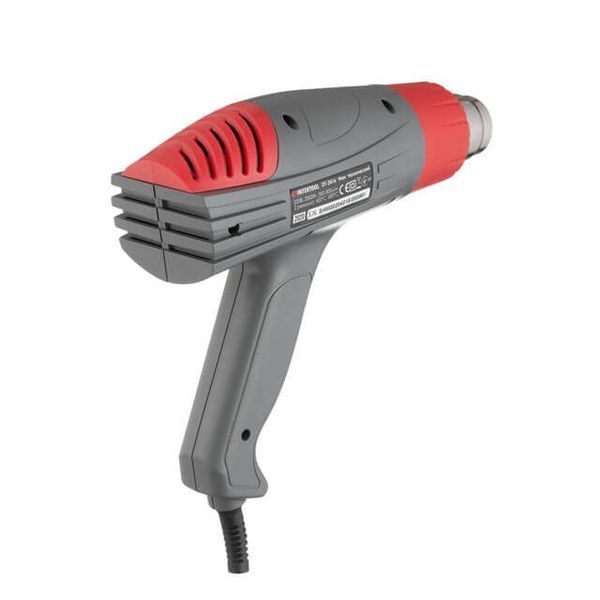 Фен технический&nbsp;2000 Вт, 2 режима, 400-600 &deg;С, 300-500 л/мин INTERTOOL DT-2416 DT-2416 фото