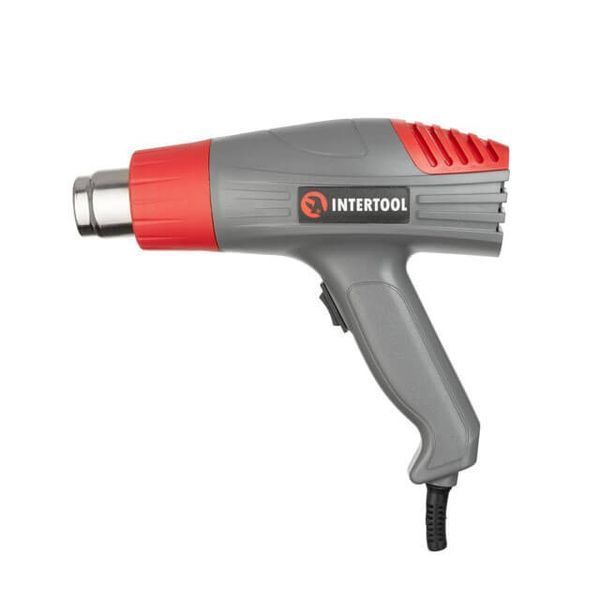 Фен технический&nbsp;2000 Вт, 2 режима, 400-600 &deg;С, 300-500 л/мин INTERTOOL DT-2416 DT-2416 фото