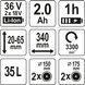 Аккумуляторная газонокосилка 36 В YATO YT-85220 YT-85220 фото 5