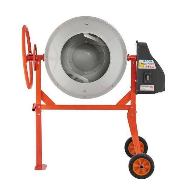 Бетонозмішувач 550 Вт, 125 л, 24-29 об/хв. INTERTOOL DT-9120 DT-9120 фото