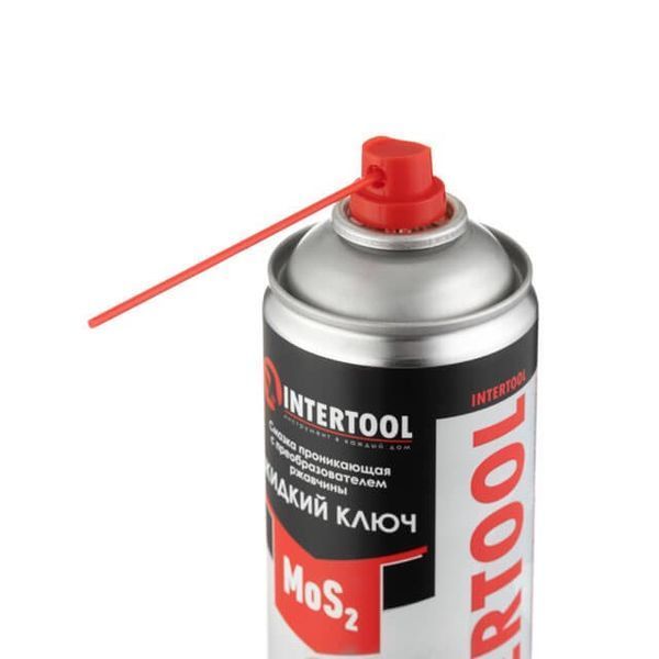 Мастило проникаюче "Рідкий Ключ", аерозоль 400 мл INTERTOOL FS-4140 FS-4140 фото