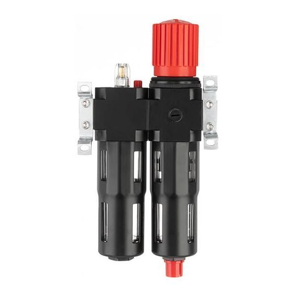 Блок підготовки повітря 1/2", 5 мкм, 1800 л/хв., метал, професійний INTERTOOL PT-1434 PT-1434 фото