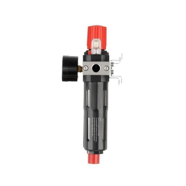 Блок подготовки воздуха 1/4", 5 мкм, 850 л/мин., металл, профессиональный INTERTOOL PT-1435 PT-1435 фото