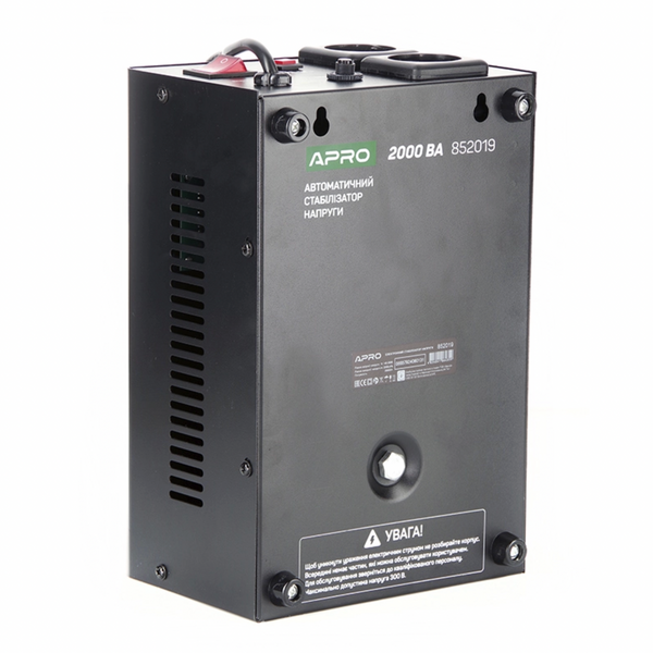 Стабилизатор напряжения релейный AVR-2000V (подвесной) APRO 852019 фото