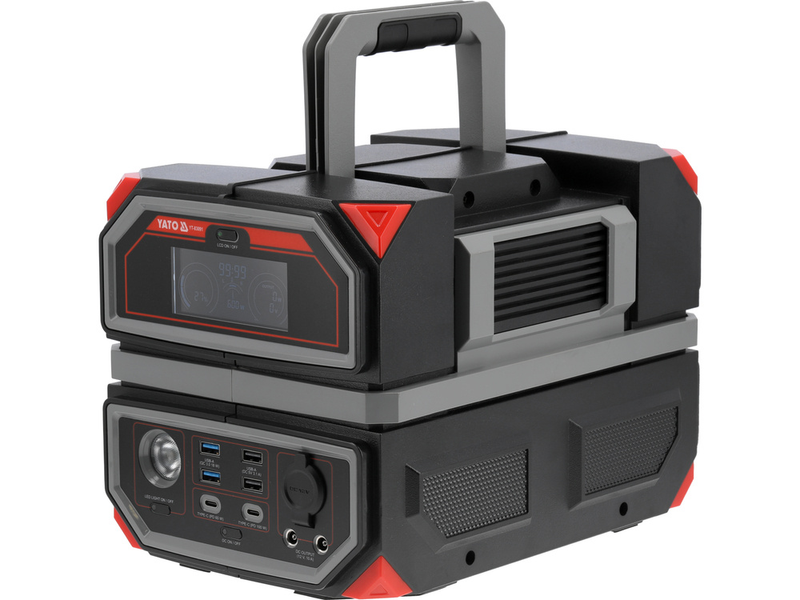 Портативная электростанция 600Вт, 504Вт*ч, 230В, USB-C PD YATO YT-83091 YT-83091 фото