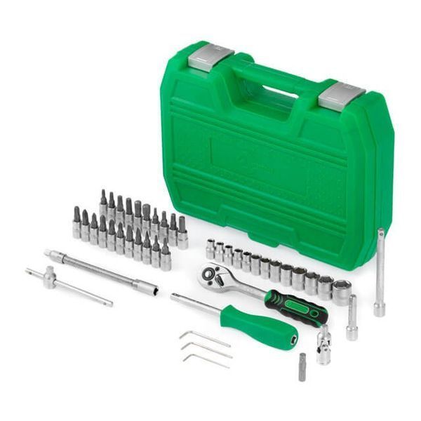 Набір інструментів, 46 од., 1/4" INTERTOOL ET-6046SP ET-6046SP фото