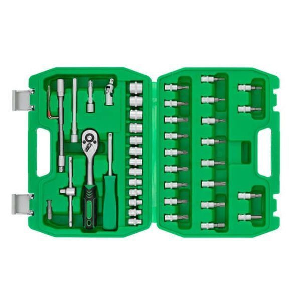 Набір інструментів, 46 од., 1/4" INTERTOOL ET-6046SP ET-6046SP фото