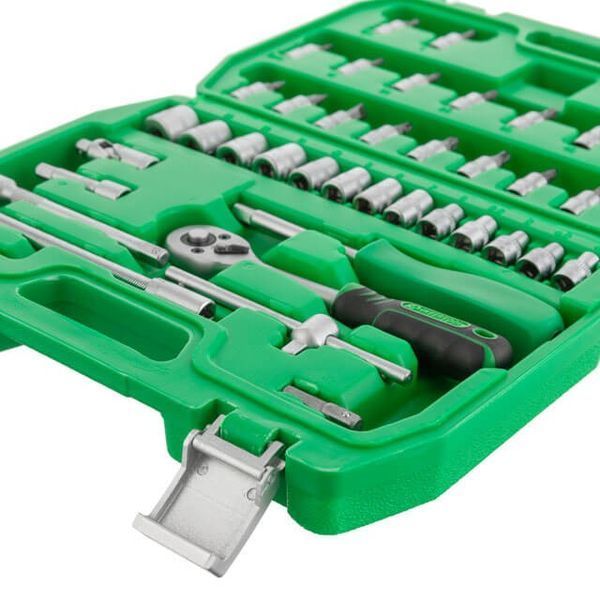 Набір інструментів, 46 од., 1/4" INTERTOOL ET-6046SP ET-6046SP фото