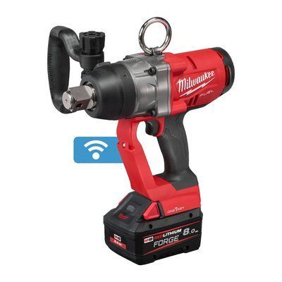 Гайкокрут акумуляторний 1'', M18 ONEFHIWF1-802X, 2400Нм (+зар.пр., 2 акум.Х 8Аг, HD кейс) 4933499254 MILWAUKEE 4933499254 фото
