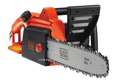 Ланцюгова пила мережева Black+Decker 1800 Вт 35 см CS1835-QS фото