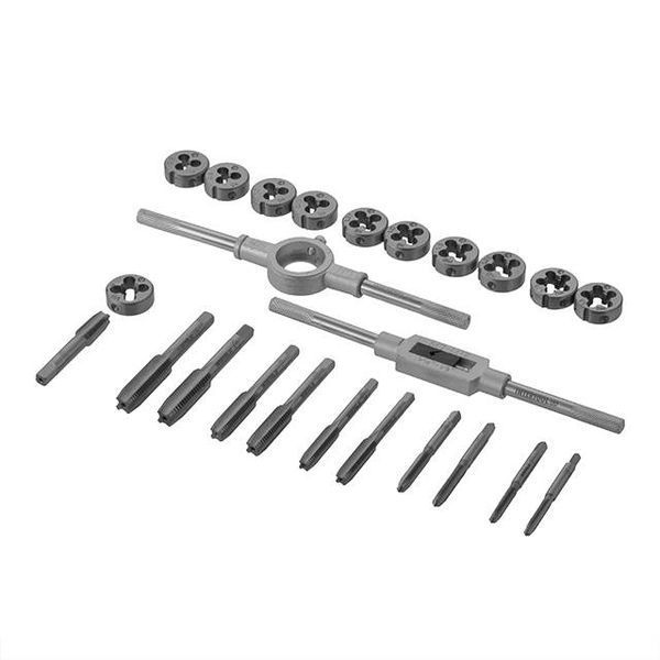 Набор плашек M5-M12 и метчиков M5-M12, 24ед. INTERTOOL SD-8026 SD-8026 фото