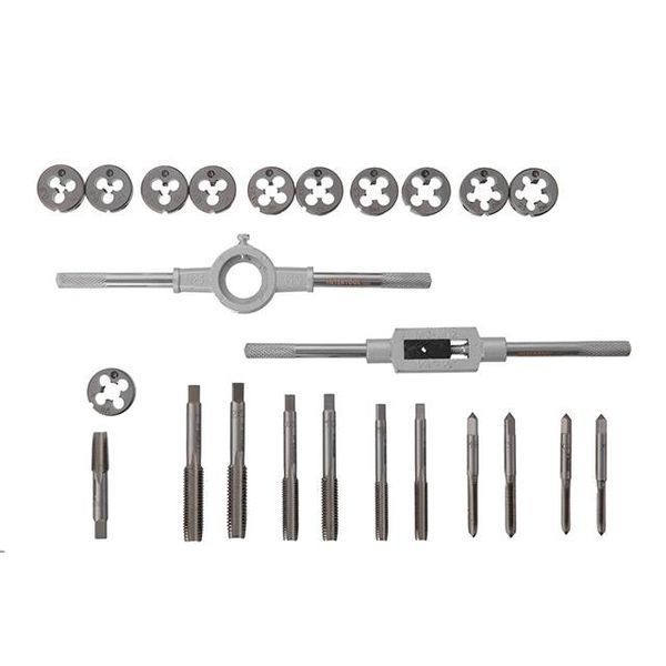 Набор плашек M5-M12 и метчиков M5-M12, 24ед. INTERTOOL SD-8026 SD-8026 фото