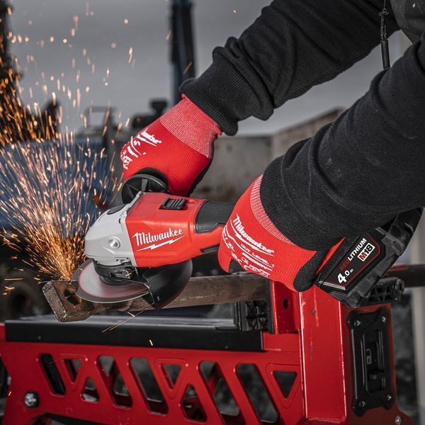 Кутова шліфувальна машина акумуляторна M18, діаметр 125 мм 4933492644 MILWAUKEE 4933492644 фото