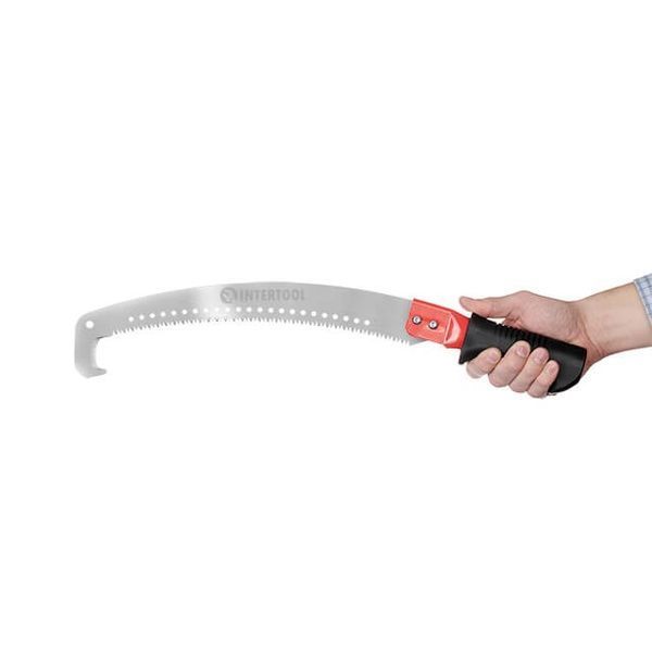 Ножовка садовая с крюком, холст 350 мм INTERTOOL HT-3150 HT-3150 фото