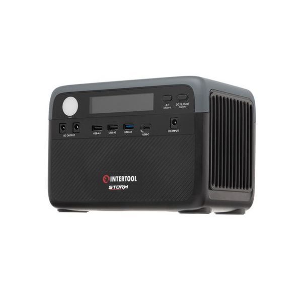 Станція зарядна портативна 0,3 кВт, 230,4 Втг, LiFePO4 INTERTOOL WT-7000 WT-7000 фото