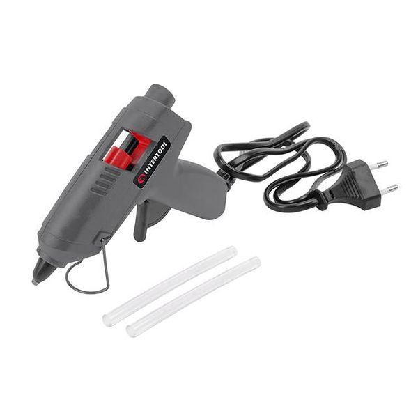 Пістолет клейовий 7-8 мм, 10 Вт, 230 В INTERTOOL RT-1009 RT-1009 фото