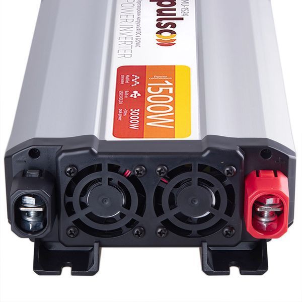 Преобраз. напряжения PULSO/IMU-1524/24V-220V/1500W/USB-5VDC2.0A/мод.волна/клеммы IMU-1524 фото