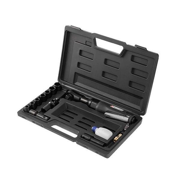 Гайковерт кутовий у кейсі + набір головок 1/2" INTERTOOL PT-1110 PT-1110 фото