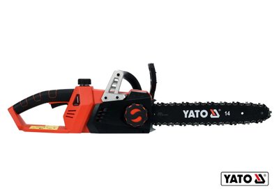 Пила ланцюгова акумуляторна YATO 36 В (2 x Li-Ion 18 В) 14"/35 см (БЕЗ АКУМУЛЯТОРА) YT-82813 фото