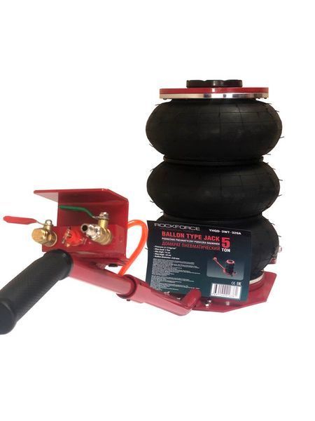 Домкрат пневматичний підкатний 5т (h min 144мм, h max 440мм) ROCKFORCE RF-YHQD-3WT-320A RF-YHQD-3WT-320A фото