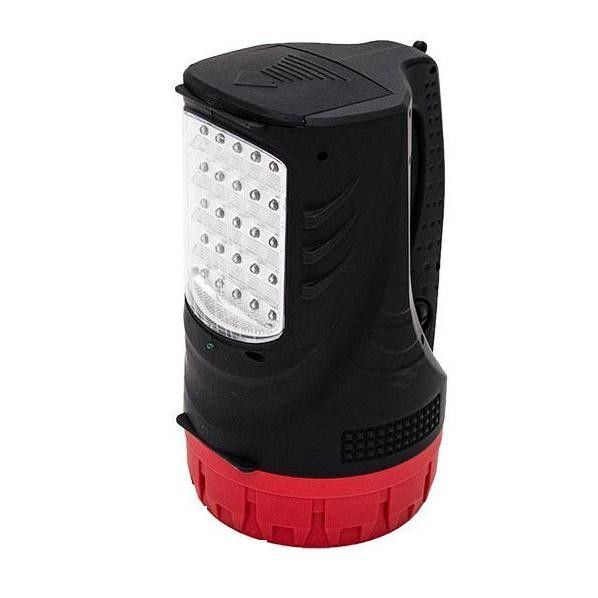 Ліхтар акумуляторний 1 LED 5 W + 25 LED INTERTOOL LB-0102 LB-0102 фото