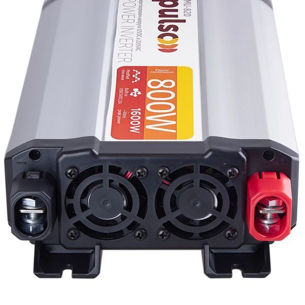 Преобраз. напряжения PULSO/IMU 820/12V-220V/800W/USB-5VDC2.0A/мод.волна/клеммы IMU-820 фото