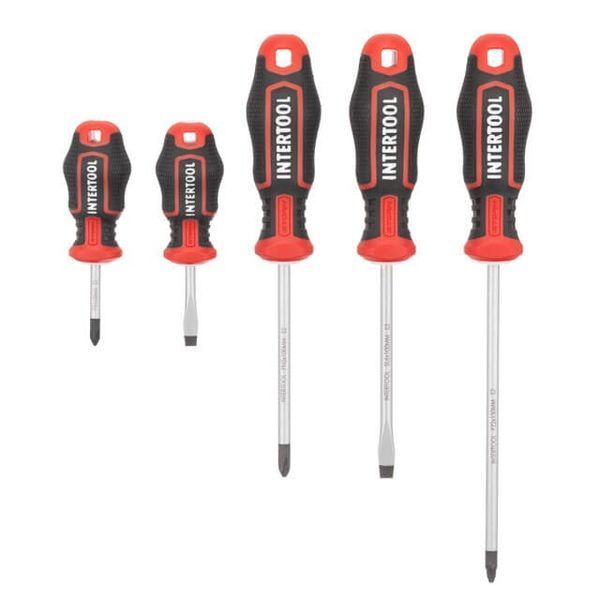 Набор инструментов 1/2" & 1/4", 56 ед., Cr-V INTERTOOL ET-8056 ET-8056 фото