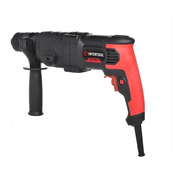 Перфоратор 1000 Вт, 3.5 Дж, 0-1100 об/хв, 0-4700 уд/хв, 3 режими, SDS plus INTERTOOL WT-0156 WT-0156 фото